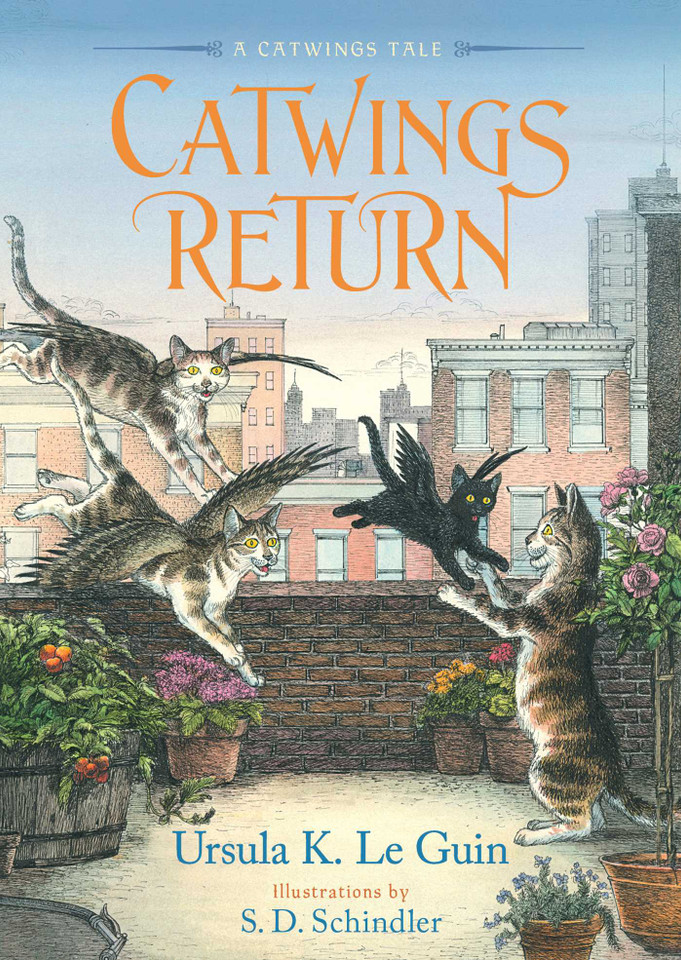 Catwings Return (Catwings) book cover by Ursula  K. Le Guin