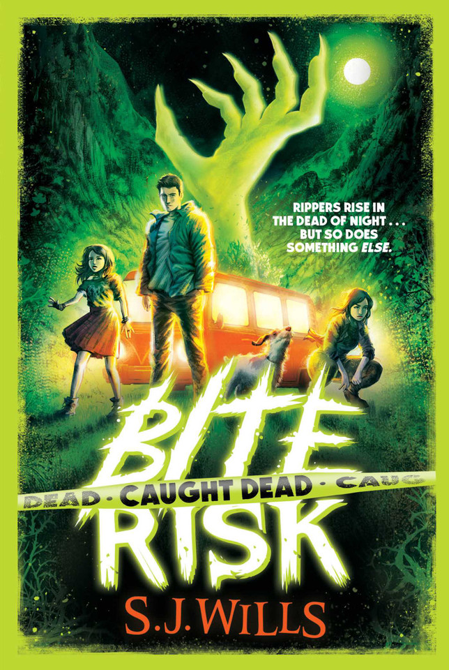 Caught Dead (Bite Risk) book cover by S.J. Wills