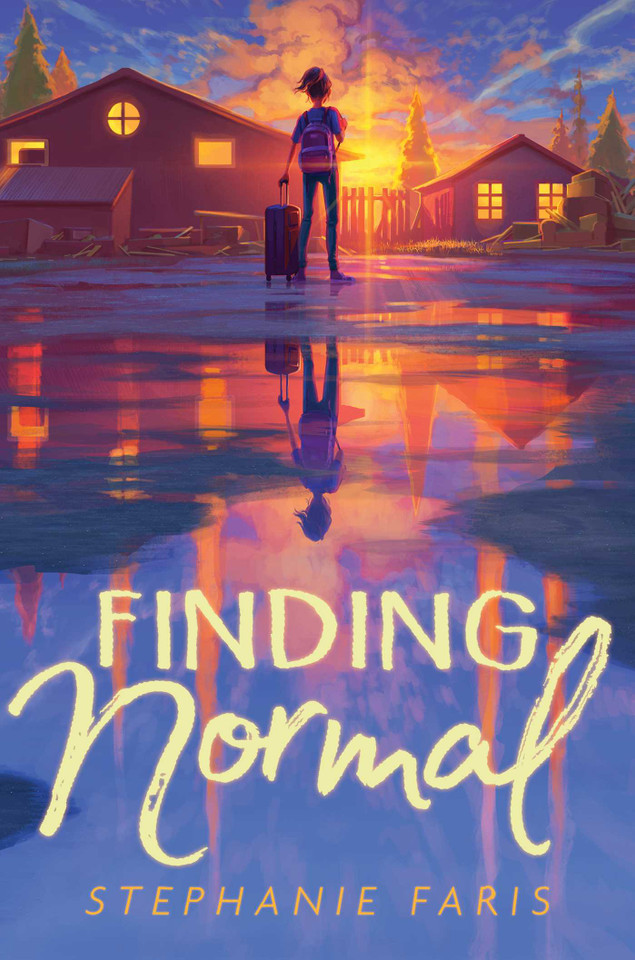Finding Normal book cover by Stephanie Faris
