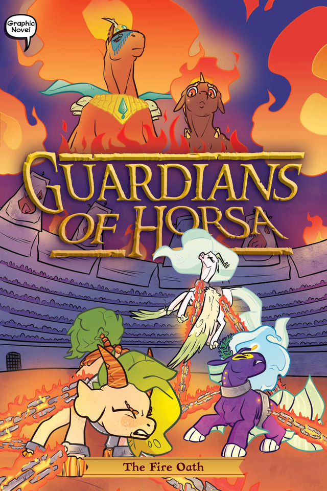 The Fire Oath (Guardians of Horsa) book cover by Roan Black