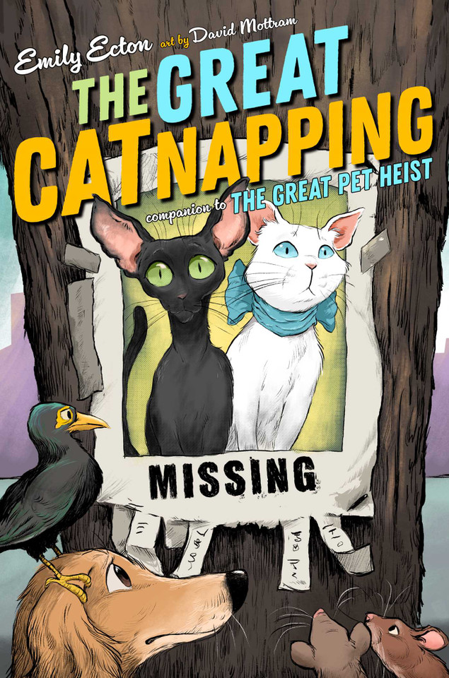 The Great Catnapping (The Great Pet Heist) book cover by Emily Ecton