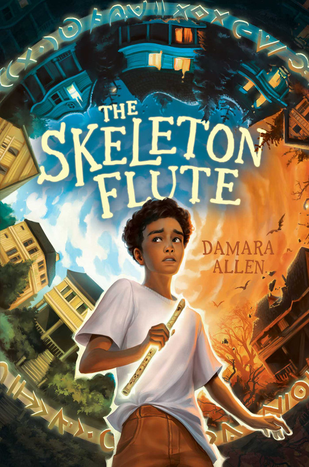 The Skeleton Flute book cover by Damara Allen
