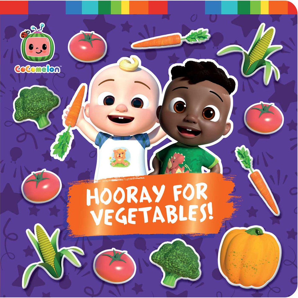 Hooray for Vegetables! (CoComelon) book cover by 