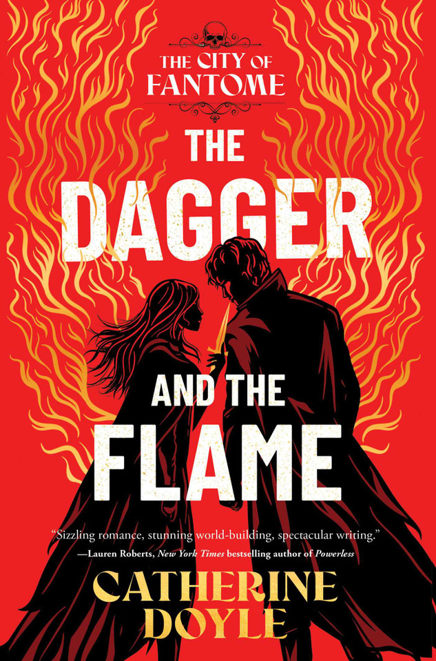 The Dagger and the Flame (The City of Fantome) book cover by Catherine Doyle