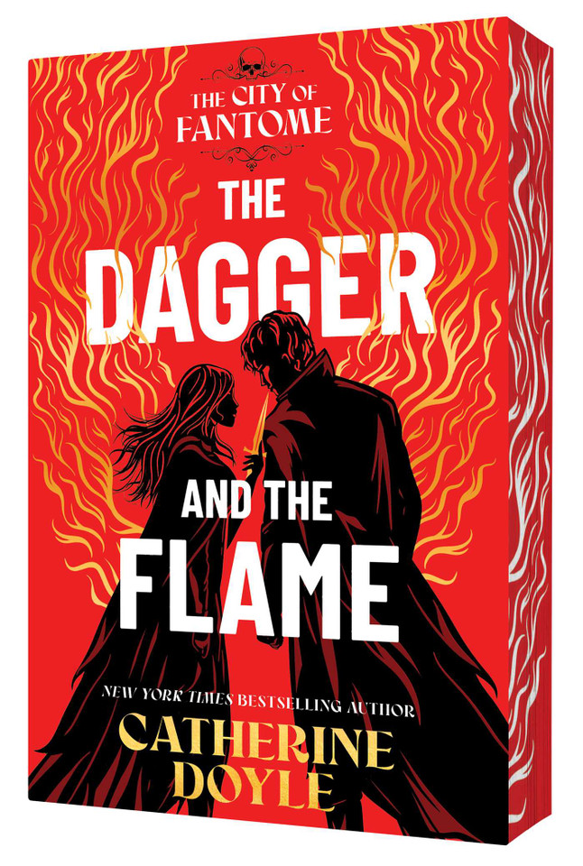 The Dagger and the Flame (The City of Fantome) book cover by Catherine Doyle