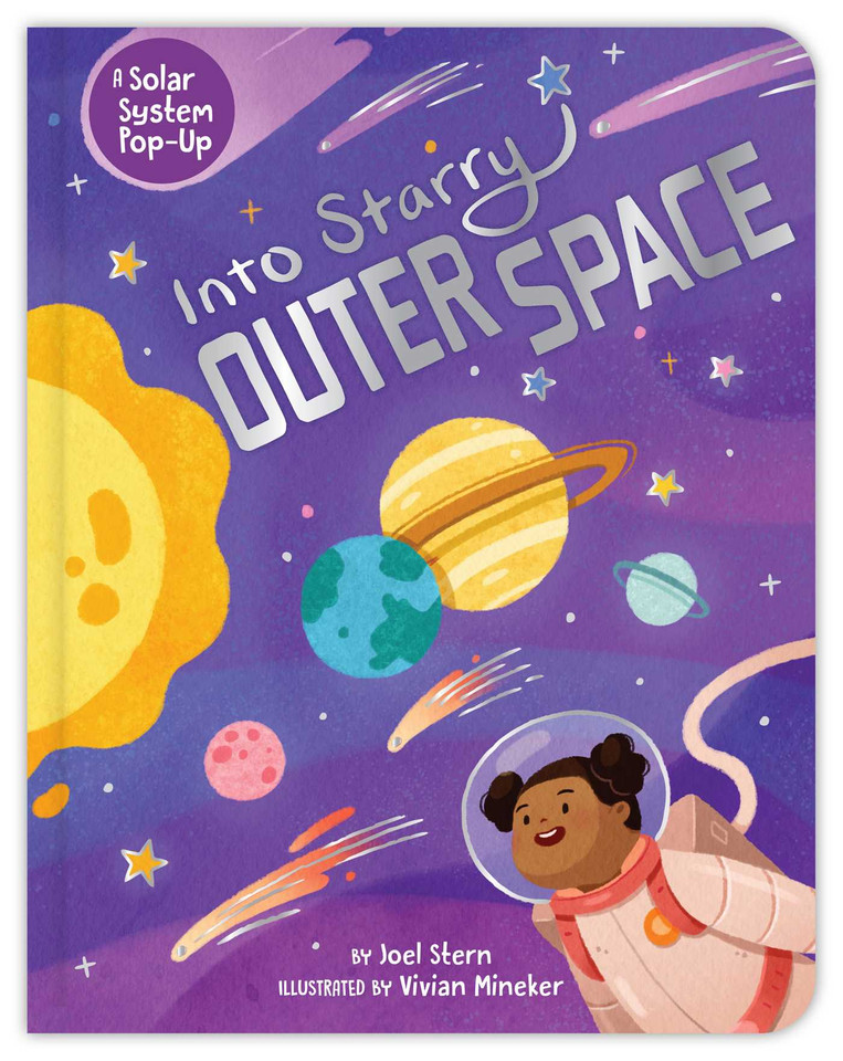Into Starry Outer Space: A Solar System Pop-Up book cover by Joel Stern