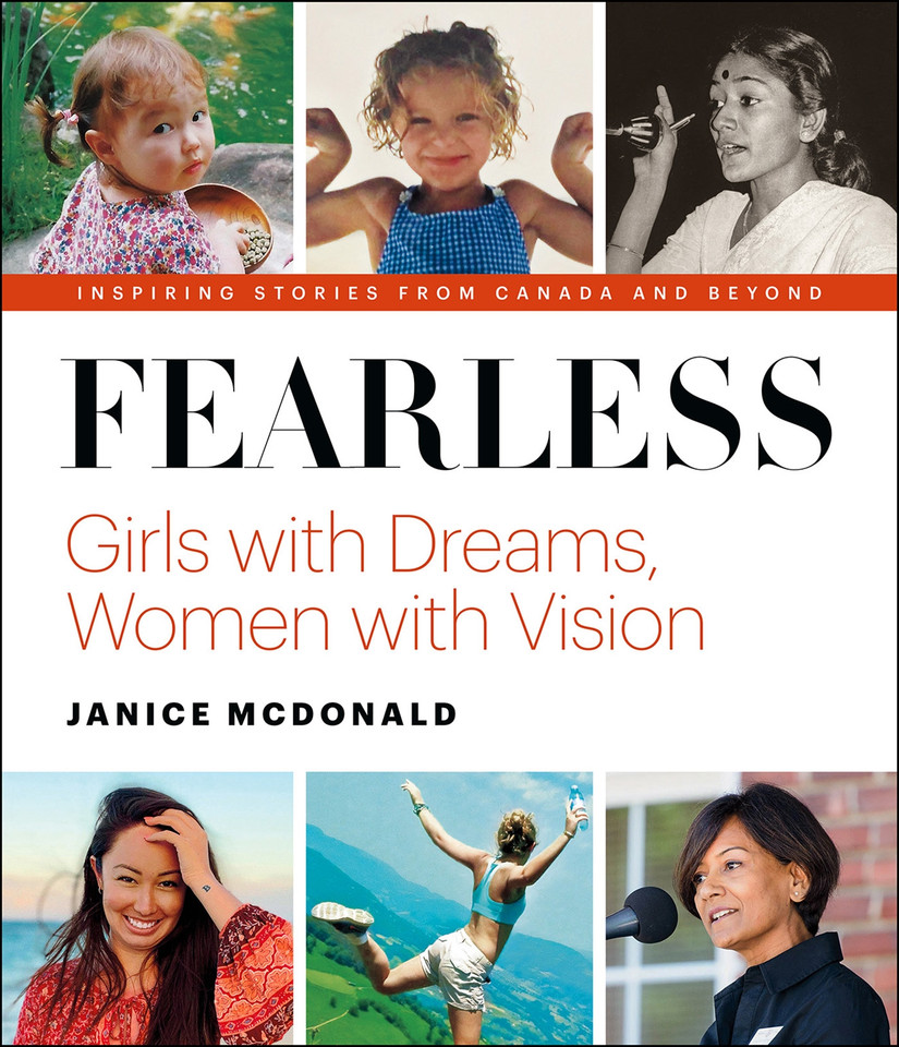 Fearless: Girls with dreams, women with vision book cover by Janice McDonald