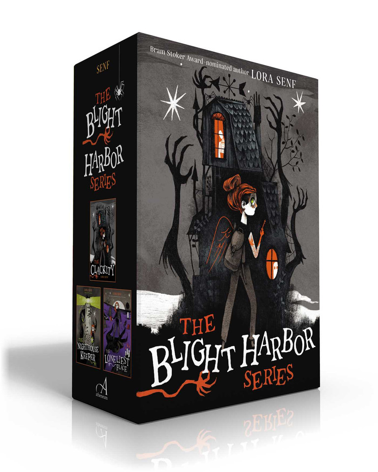 Blight Harbor Series (Boxed Set): The Clackity; The Nighthouse Keeper; The Loneliest Place (Blight Harbor) book cover by Lora Senf