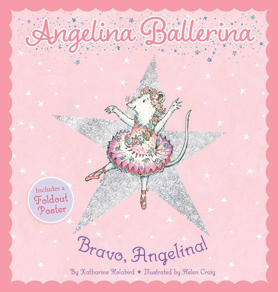 Bravo, Angelina! (Angelina Ballerina) book cover by Katharine Holabird