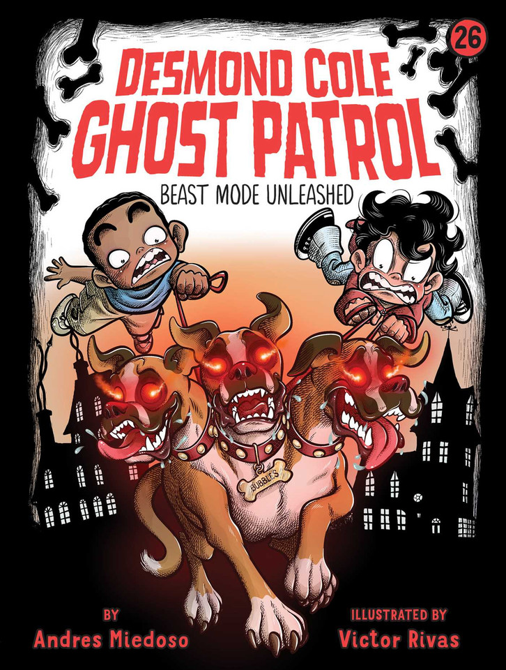 Beast Mode Unleashed (Desmond Cole Ghost Patrol) book cover by Andres Miedoso