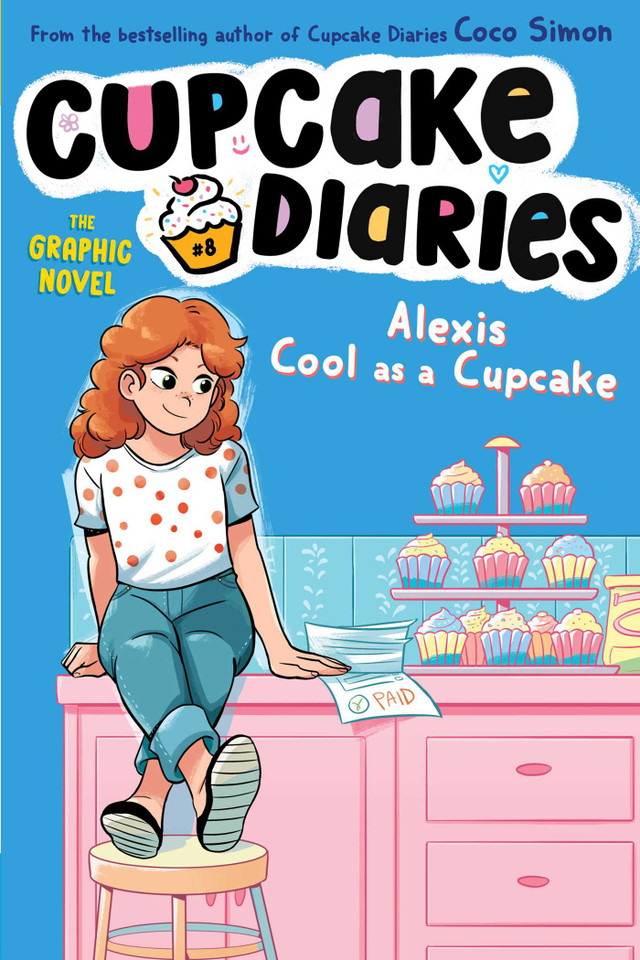 Alexis Cool as a Cupcake The Graphic Novel (Cupcake Diaries: The Graphic Novel) book cover by Coco Simon