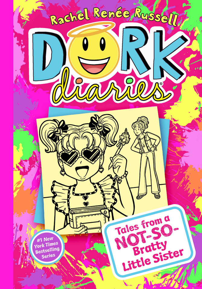 Dork Diaries 16: Tales from a Not-So-Bratty Little Sister (Dork Diaries) book cover by Rachel Renée Russell