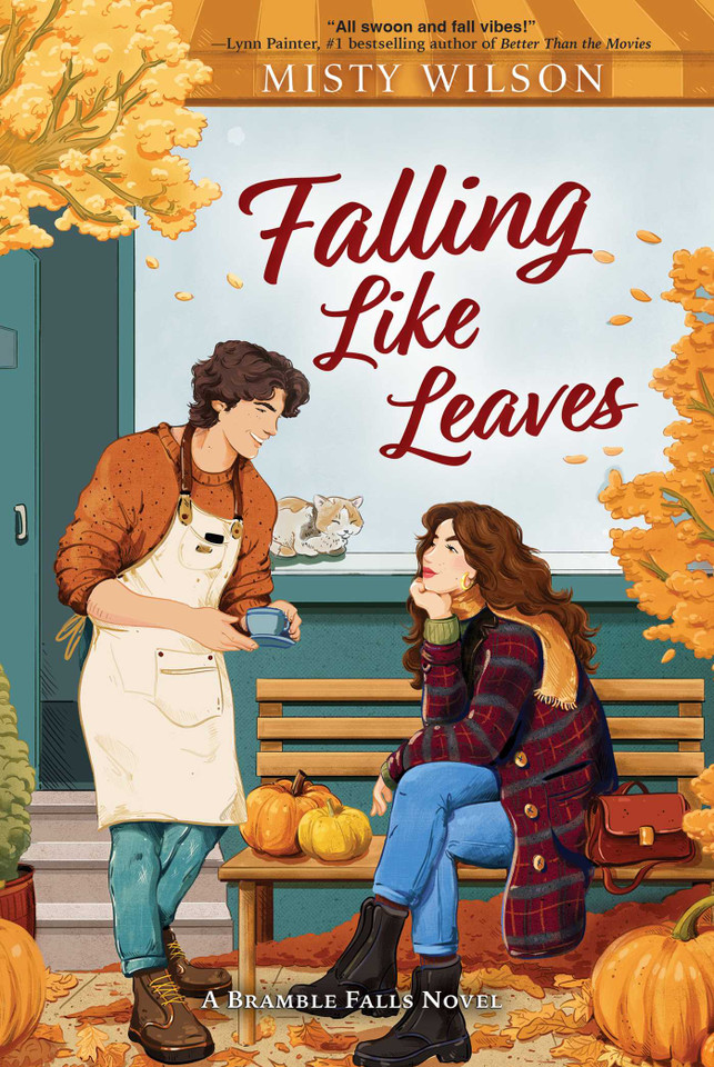 Falling Like Leaves (Bramble Falls) book cover by Misty Wilson
