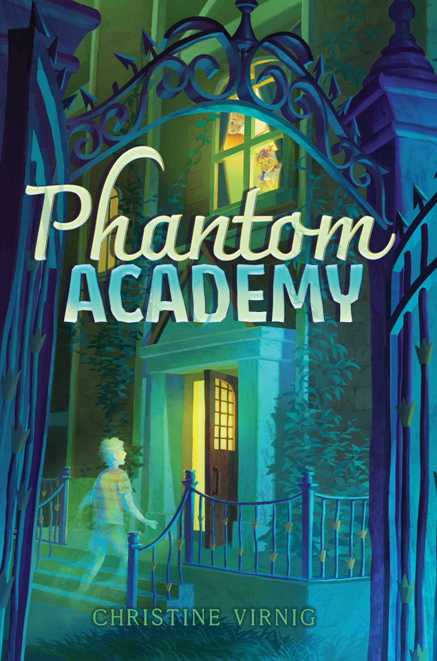 Phantom Academy book cover by Christine Virnig