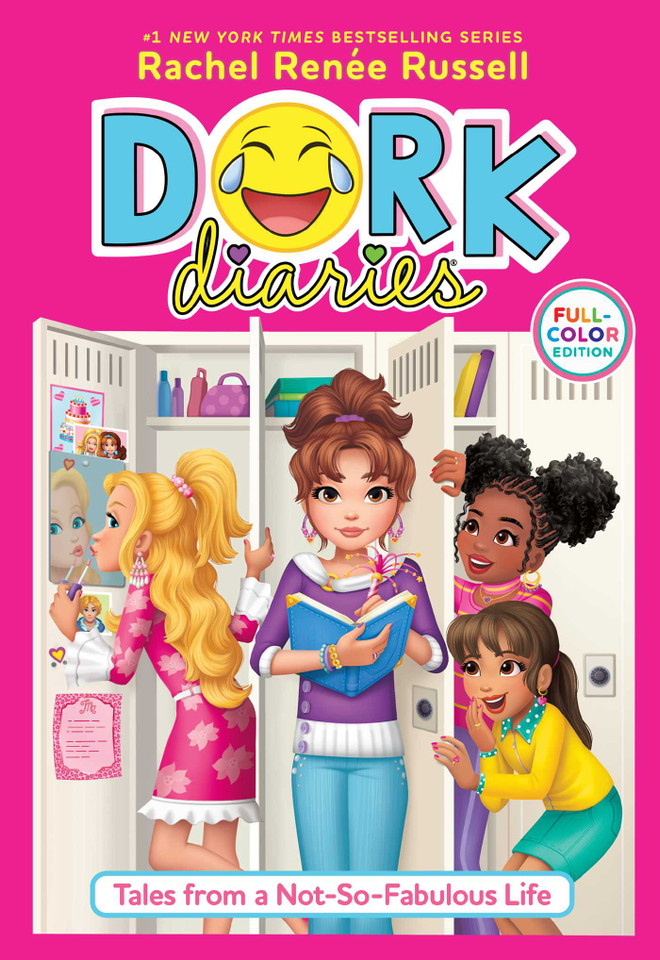Dork Diaries 1 Full-Color Edition: Tales from a Not-So-Fabulous Life (Dork Diaries Full-Color Editions) book cover by Rachel Renée Russell