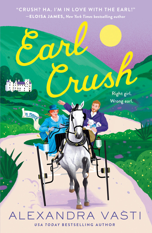 Earl Crush: A Novel book cover by Alexandra Vasti