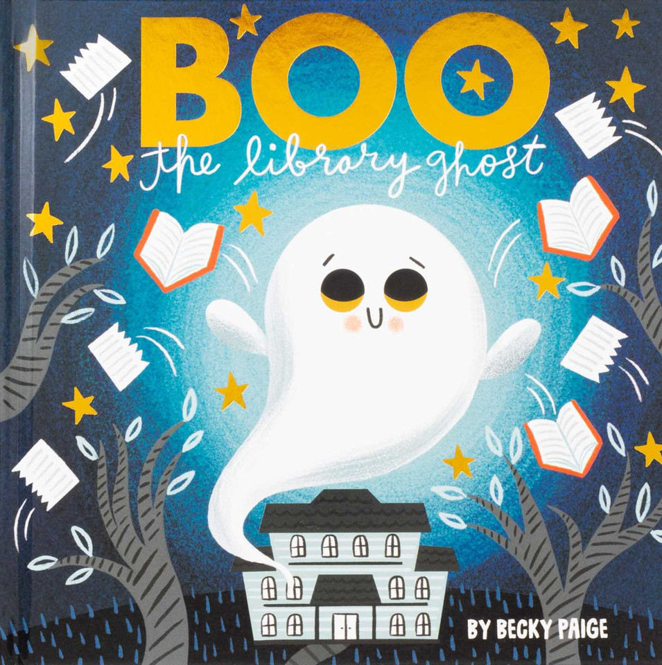 Boo the Library Ghost book cover by Becky Paige