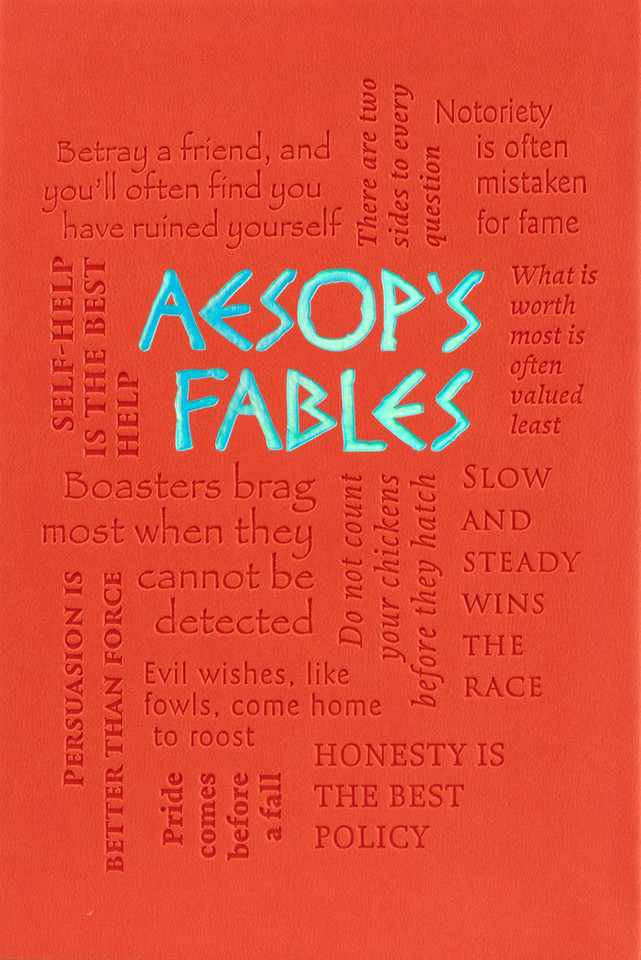 Aesop's Fables (Word Cloud Classics) book cover by Aesop