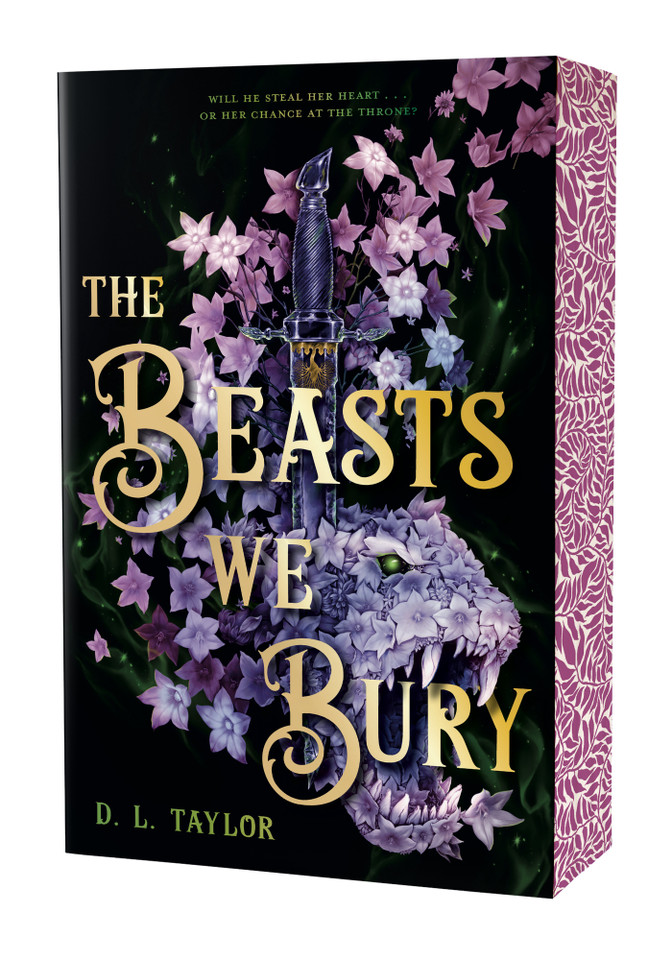 The Beasts We Bury: (Stenciled Edges Edition) book cover by D. L. Taylor