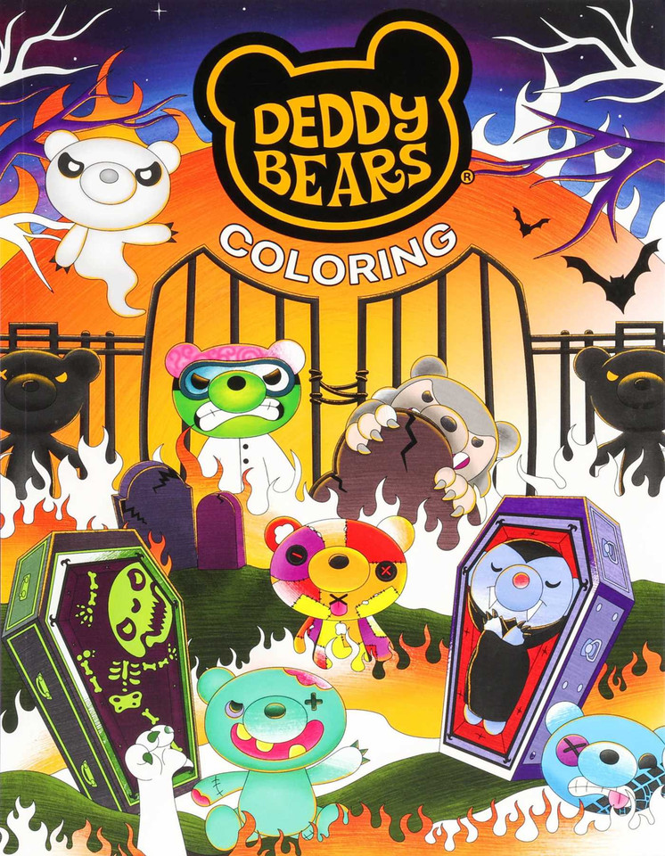 Deddy Bears Coloring book cover by Editors of Thunder Bay Press