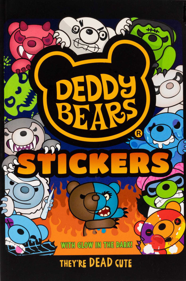 Deddy Bears Stickers book cover by Editors of Thunder Bay Press