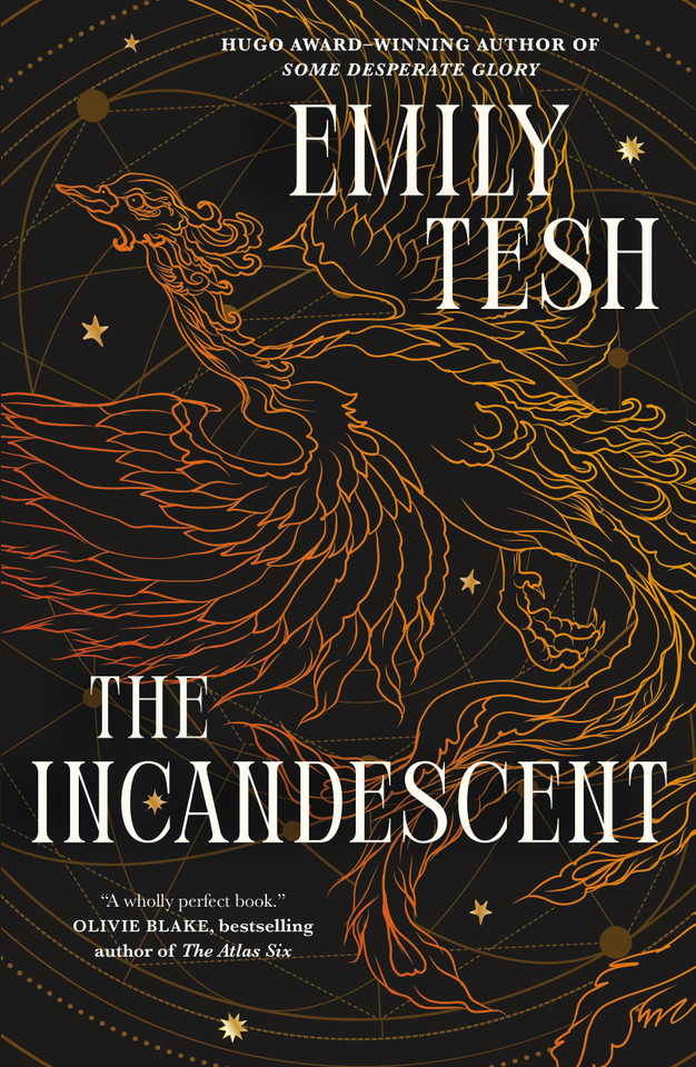 The Incandescent book cover by Emily Tesh