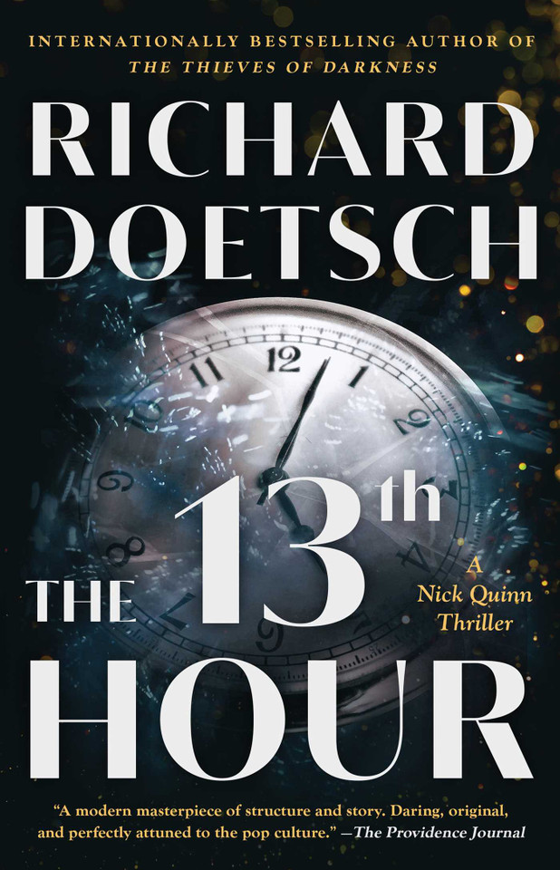 The 13th Hour: A Thriller (The Nick Quinn Thriller Series) book cover by Richard Doetsch