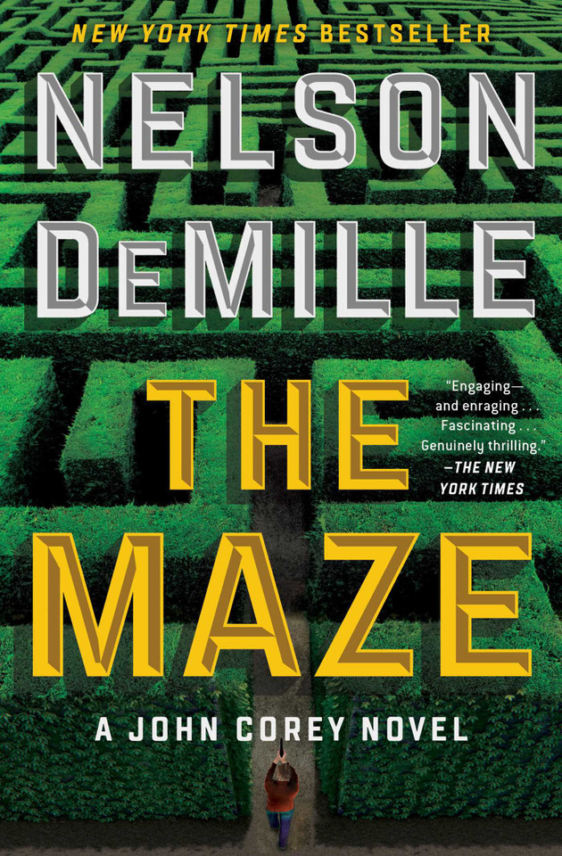 The Maze (A John Corey Novel) book cover by Nelson DeMille