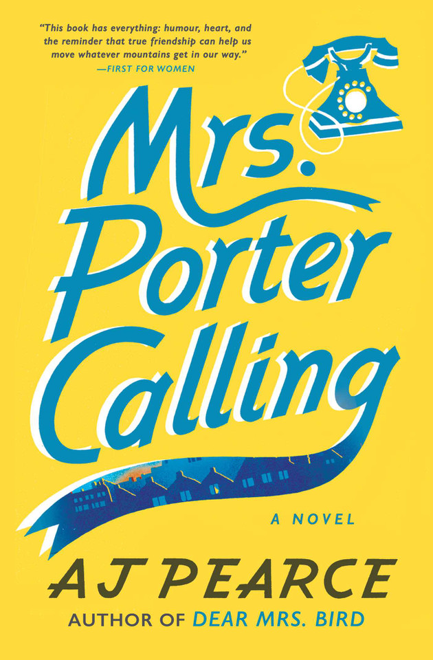 Mrs. Porter Calling: A Novel (The Emmy Lake Chronicles) book cover by AJ Pearce