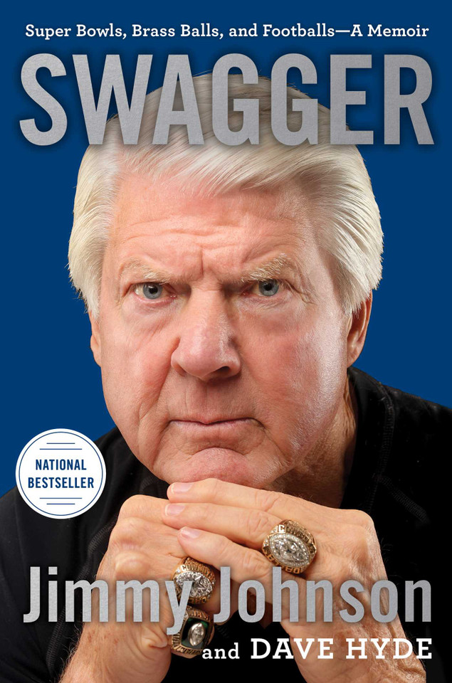 Swagger: Super Bowls, Brass Balls, and Footballs—A Memoir book cover by Jimmy Johnson, Dave Hyde