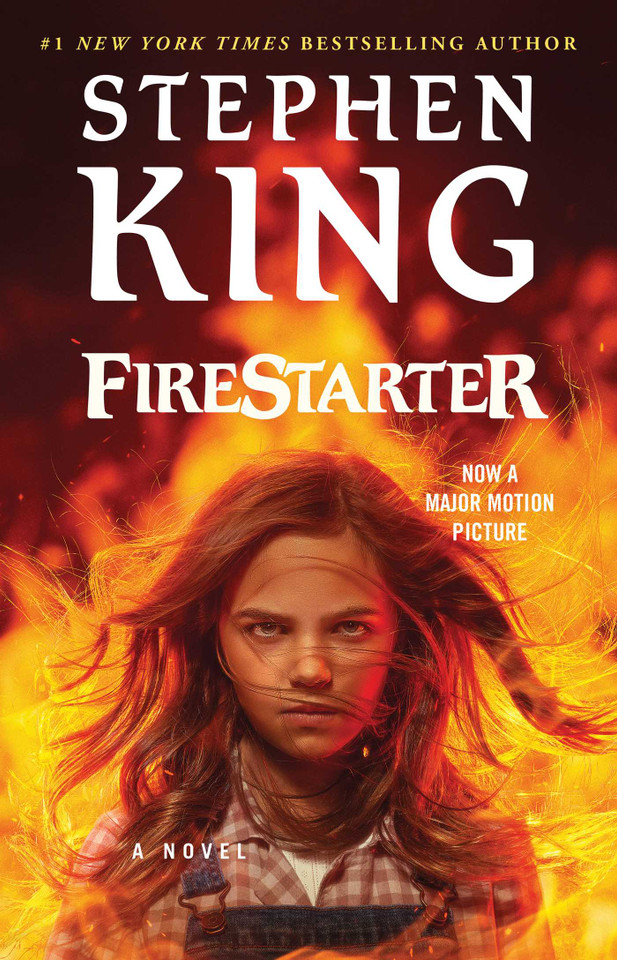 Firestarter book cover by Stephen King