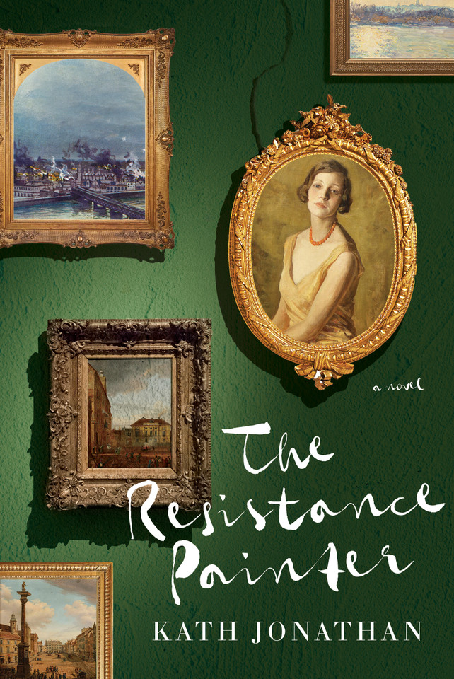The Resistance Painter: A Novel book cover by Kath Jonathan