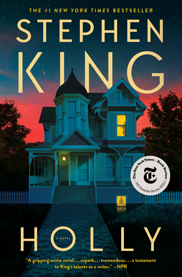 Holly book cover by Stephen King