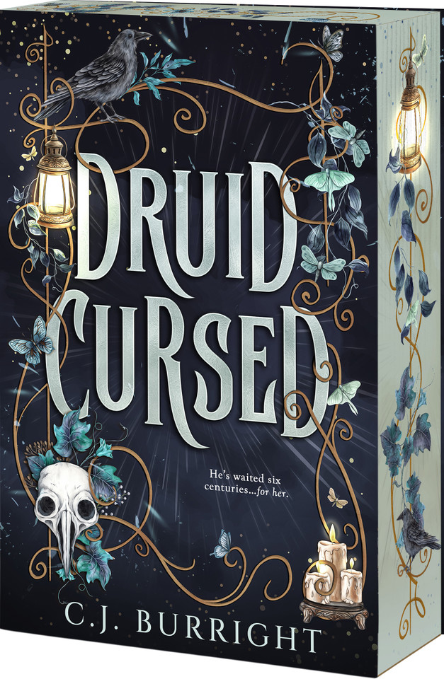 Druid Cursed book cover by C.J. Burright