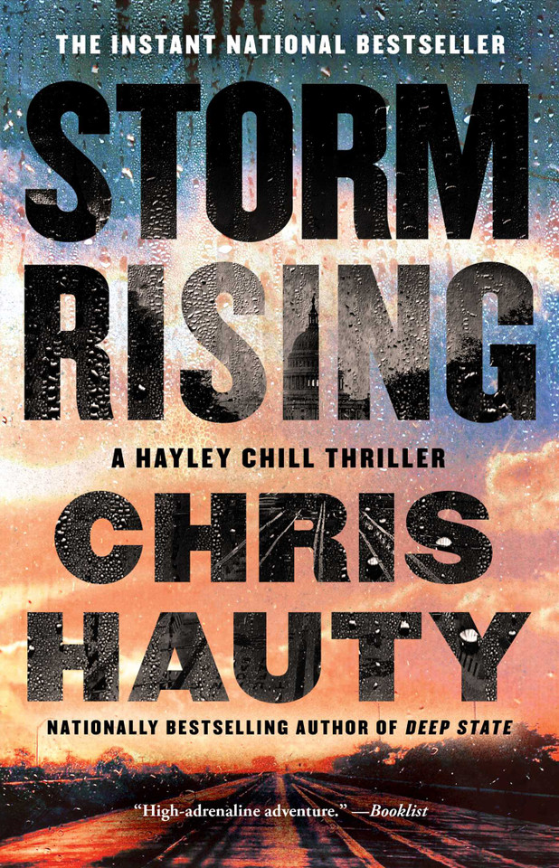 Storm Rising: A Thriller (A Hayley Chill Thriller) book cover by Chris Hauty