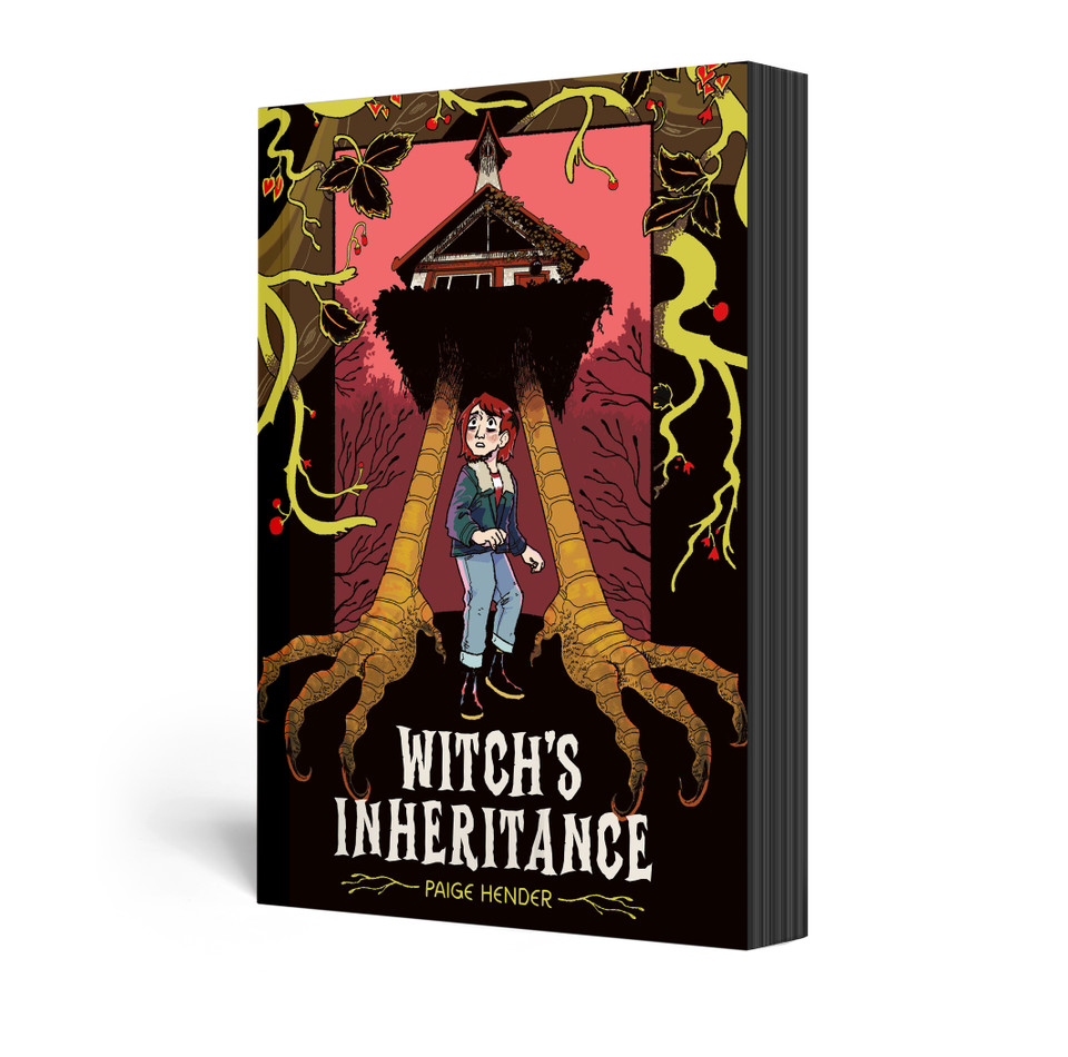 Witch's Inheritance book cover by Paige Hender