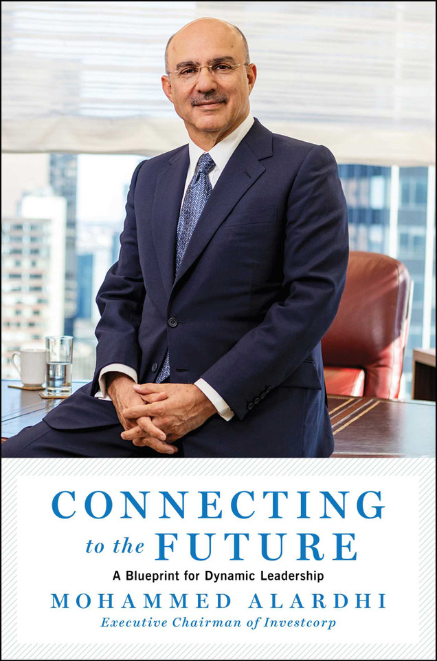 Connecting to the Future: A Blueprint for Dynamic Leadership book cover by Mohammed Alardhi