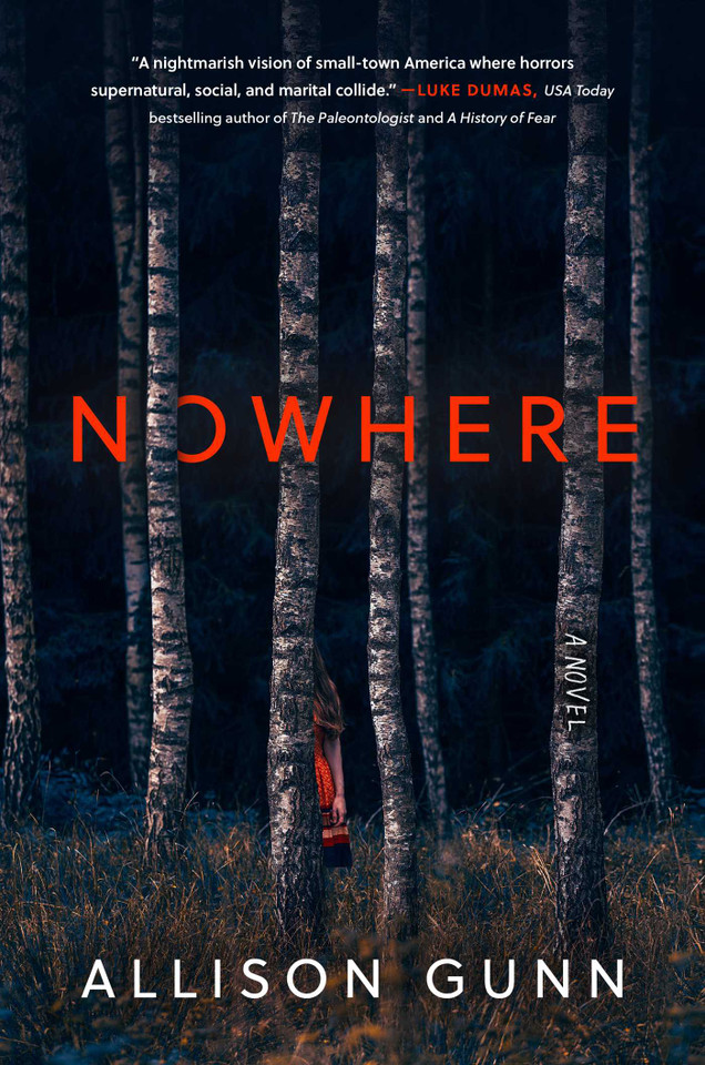 Nowhere: A Novel book cover by Allison Gunn