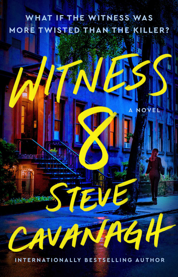 Witness 8: A Novel (Eddie Flynn Series) book cover by Steve Cavanagh