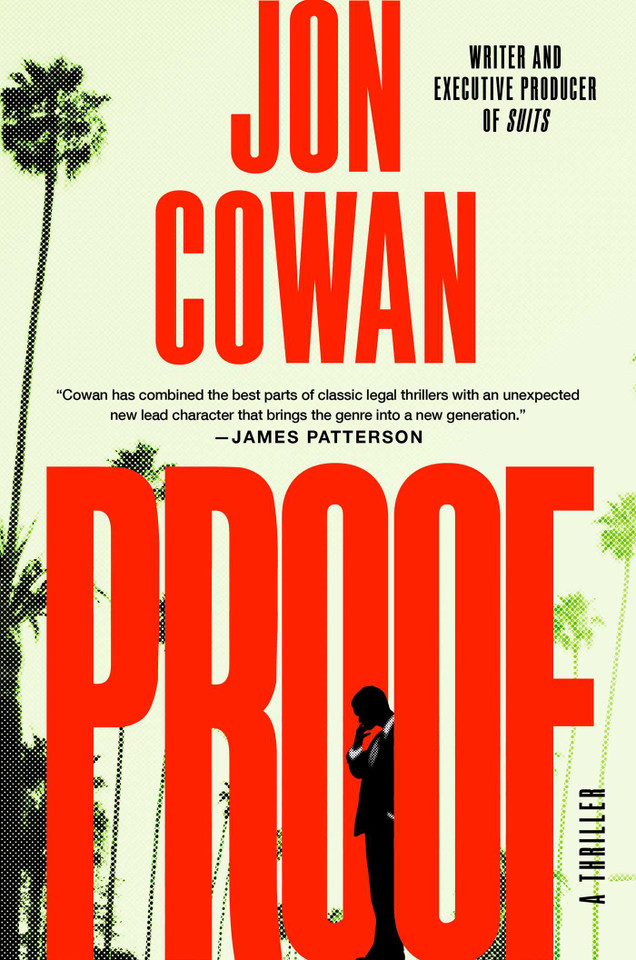Proof: A Thriller book cover by Jon Cowan