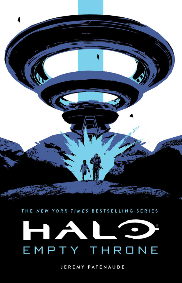 Halo: Empty Throne (Halo) book cover by Jeremy Patenaude
