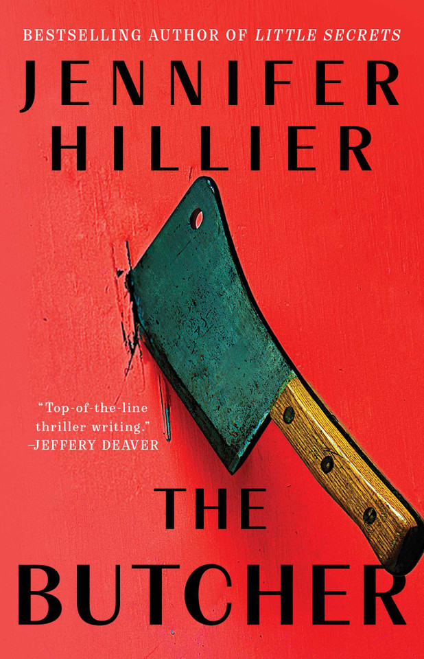 The Butcher book cover by Jennifer Hillier