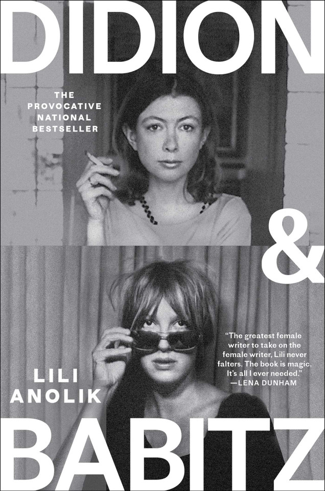 Didion and Babitz book cover by Lili Anolik
