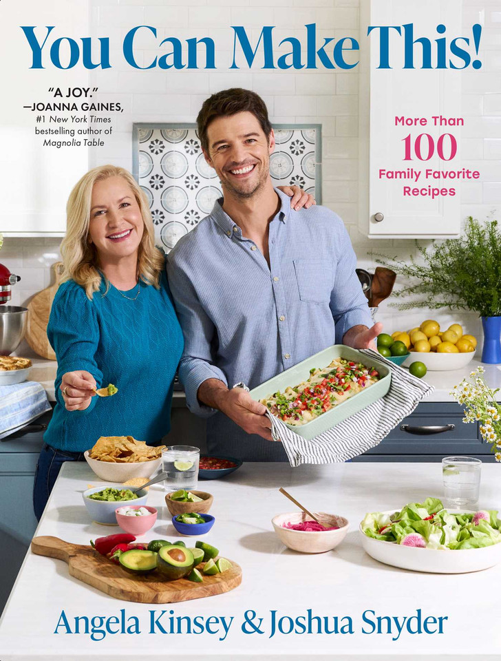 You Can Make This!: More Than 100 Family Favorite Recipes book cover by Angela Kinsey, Joshua Snyder