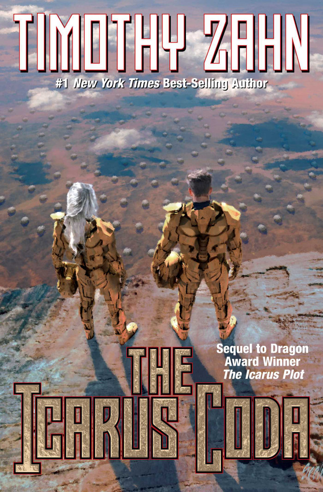 The Icarus Coda (The Icarus Saga) book cover by Timothy  Zahn