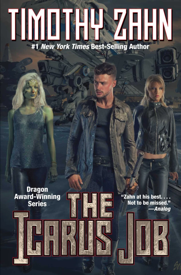 The Icarus Job (The Icarus Saga) book cover by Timothy  Zahn