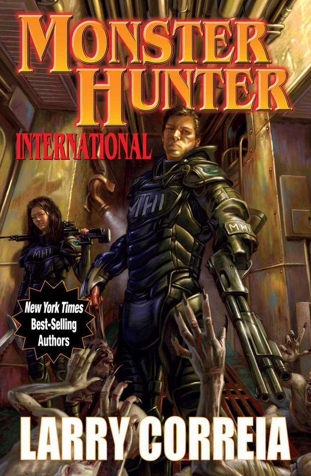 Monster Hunter International (Monster Hunter) book cover by Larry Correia