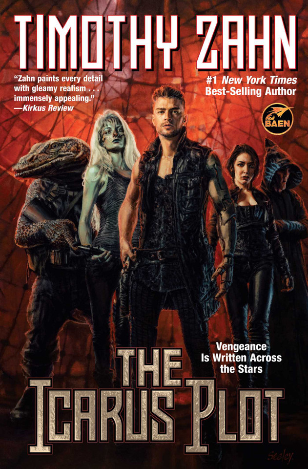 The Icarus Plot (The Icarus Saga) book cover by Timothy  Zahn