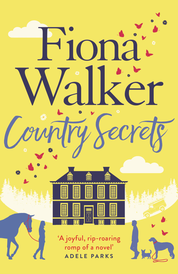 Country Secrets: A funny and sexy small-town, rural romance, the perfect feel-good Autumn read book cover by Fiona Walker