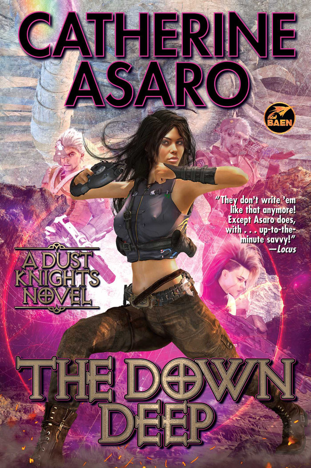 The Down Deep (Dust Knights) book cover by Catherine Asaro